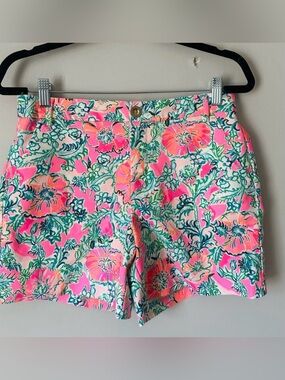 Lilly Pullitzer Gretchen Women’s Floral Pink  Shorts